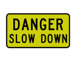 danger-slow-down